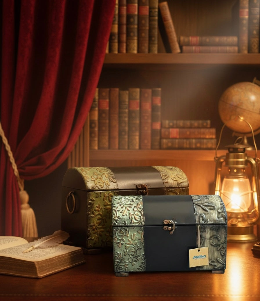 Vintage Heritage Dome Storage Chests