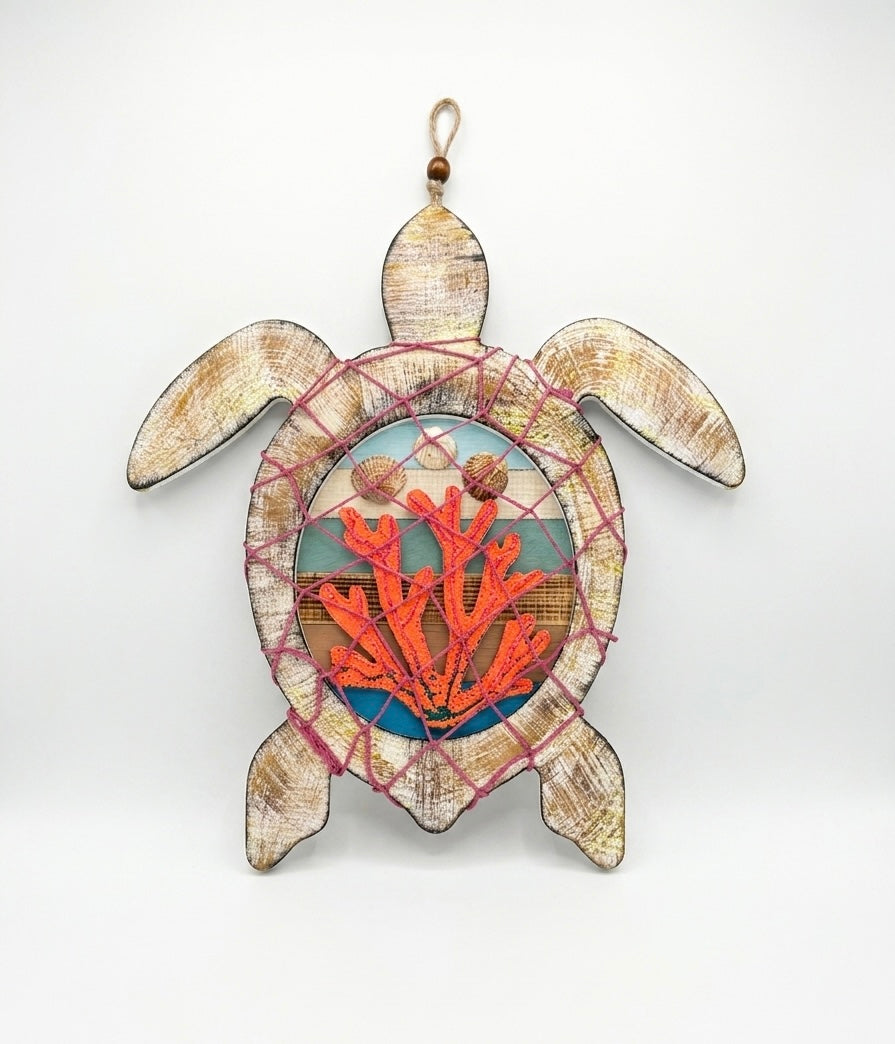 Sea Turtle Nautical Wall Art