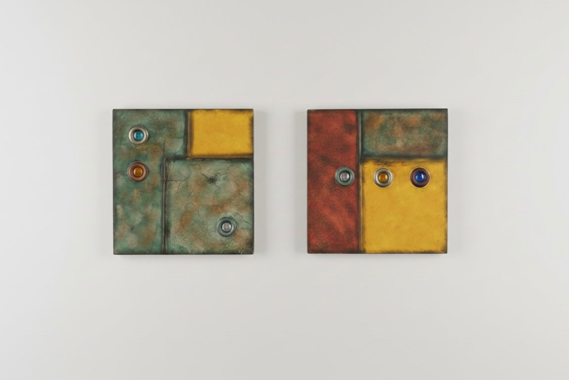 Heritage Arabesque Metal Wall Art Set