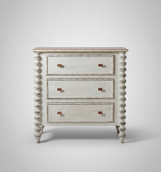 Vintage Spindle-Leg Dresser