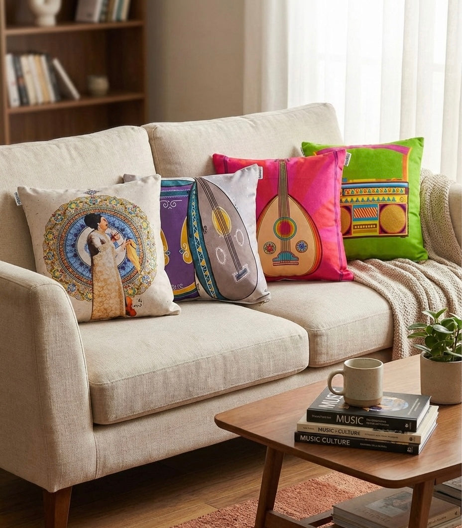 Vintage Cultural Accent Cushions