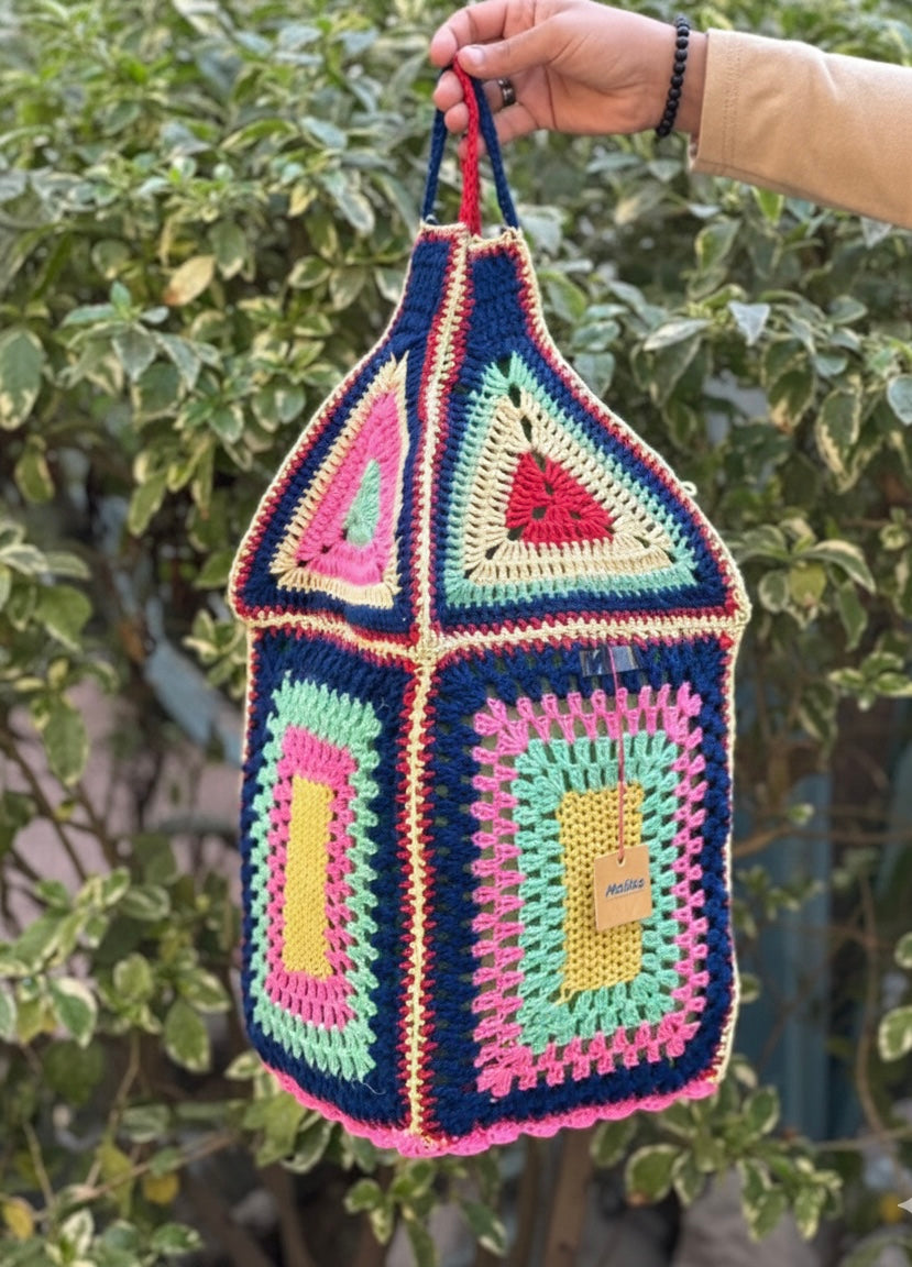 Handcrafted Boho-Chic Crochet Lantern Decor