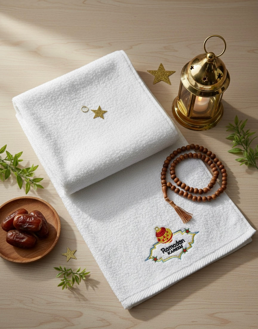 Ramadan Kareem Embroidered Hand Towel
