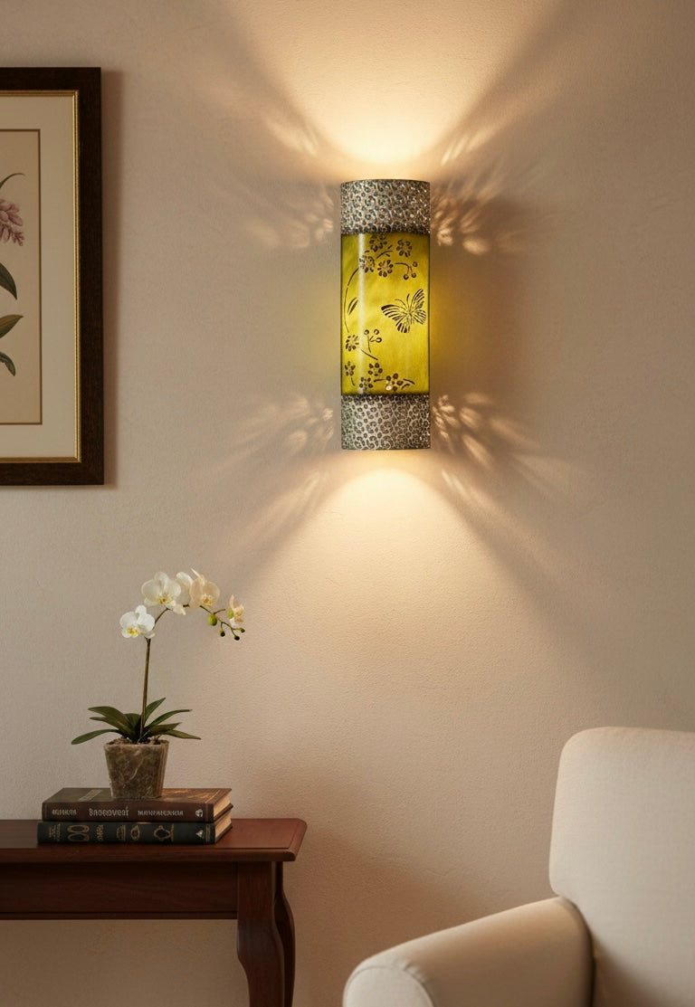Artisan Nature Metal Wall Sconce