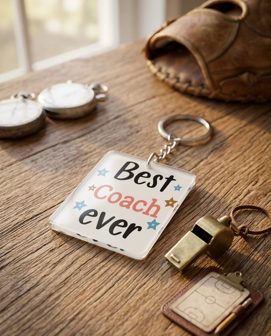 Custom Acrylic Sentiment Keychains