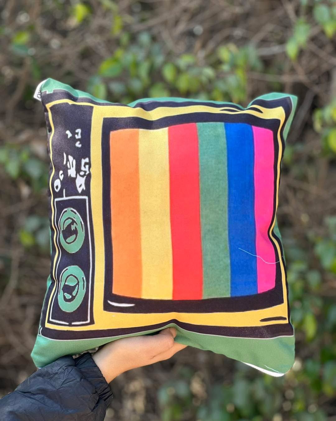 Retro-Inspired Graphic Cushions