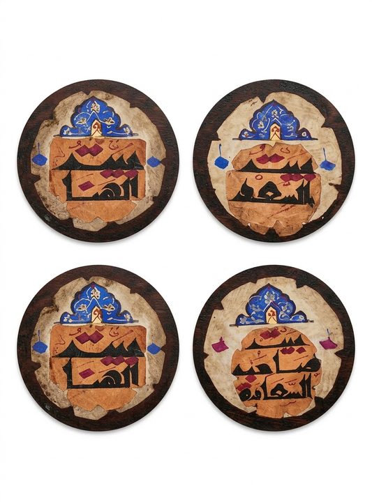 Artisan Arabesque Coaster Set