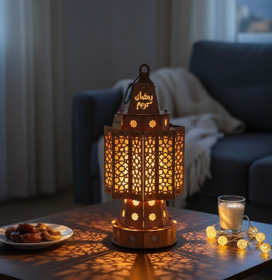 Celestial Glow: Intricate Ramadan Lantern