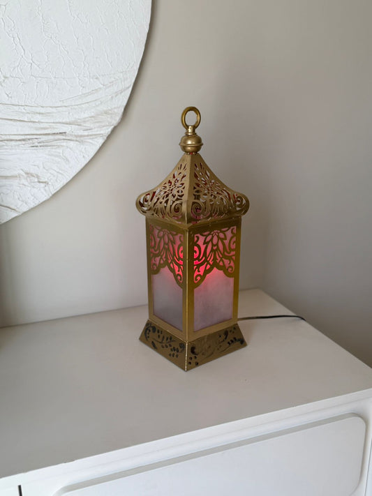 Copper mashrabeya lanterns