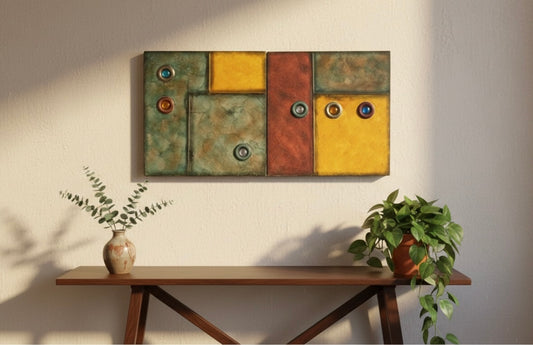 Heritage Arabesque Metal Wall Art Set