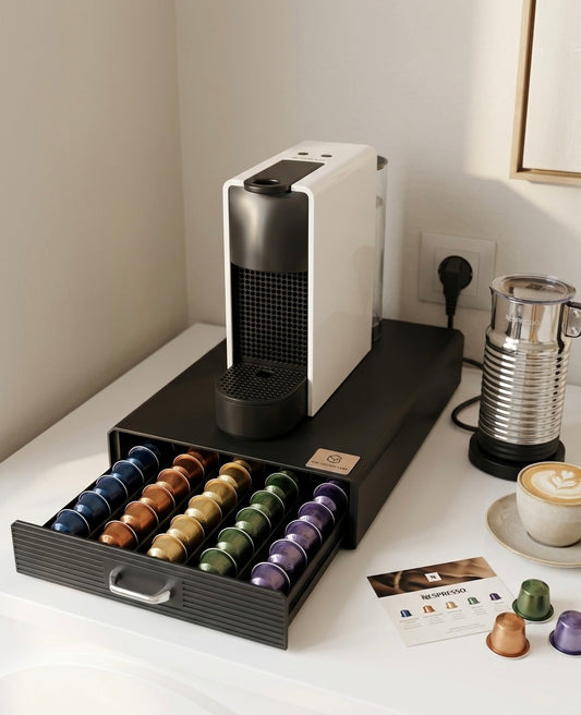 Premium Matte Black Capsule Organizer Drawer