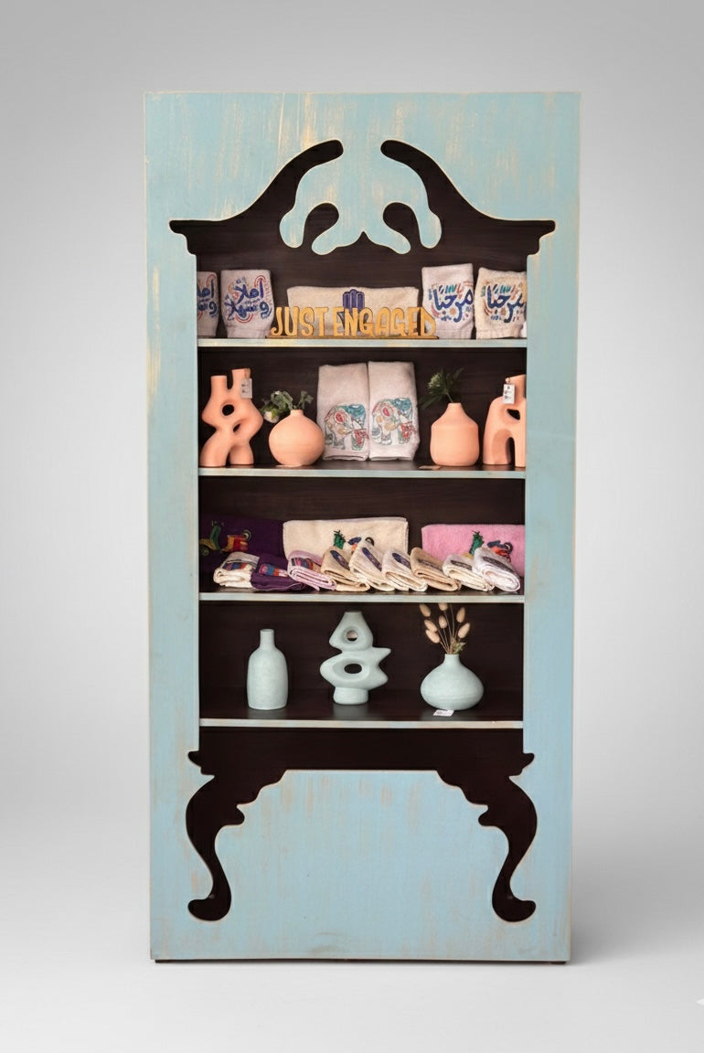 Arabesque Cut-Out Display Cabinet