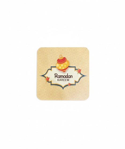 Ramadan Heritage Art Coaster – Festive Arabesque Decor