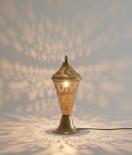 Handcrafted Heritage Copper Lamp