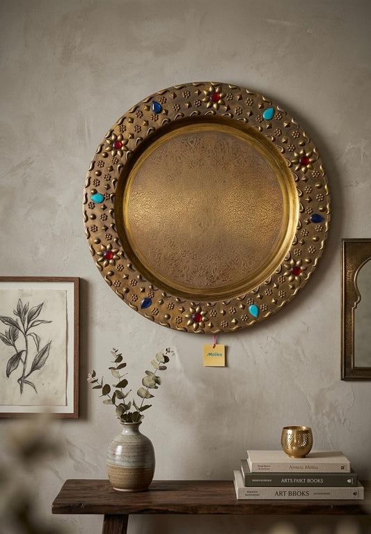 Handcrafted 50 cm Copper Wall Art