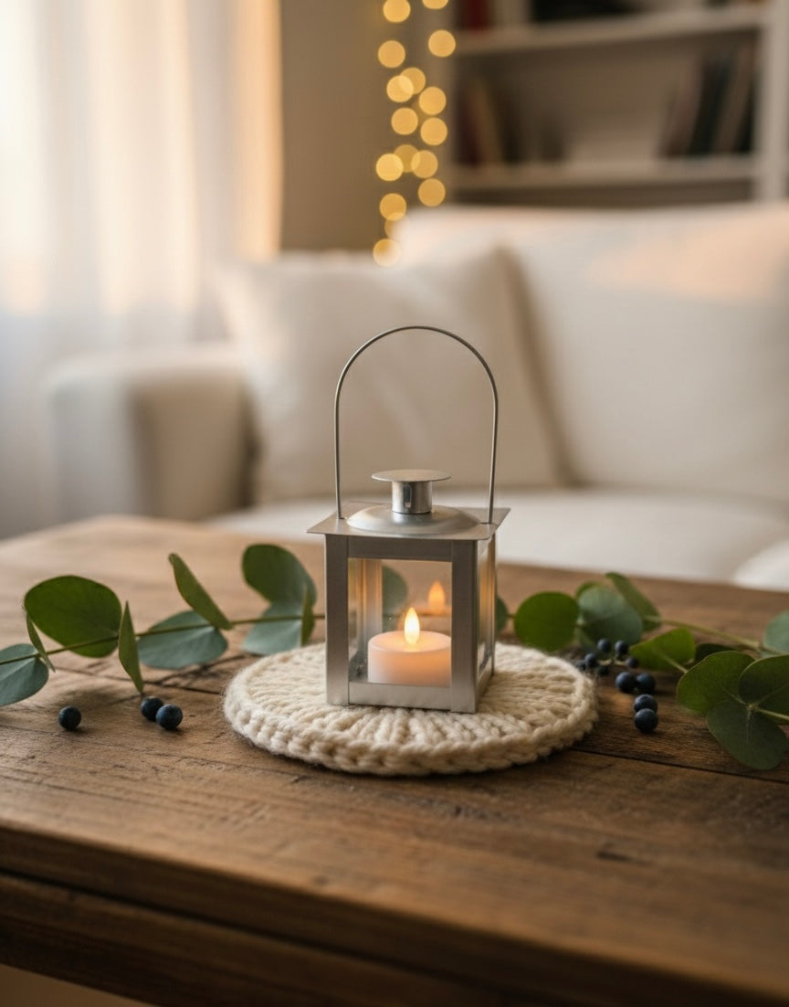 Elegant Metal Lantern