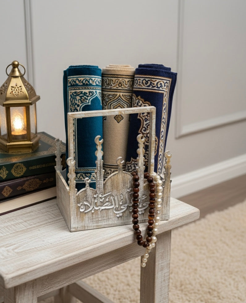 Wooden Prayer Organizer – Masjid Design
