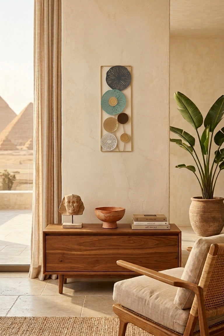 Botanical Harmony Metal Wall Art