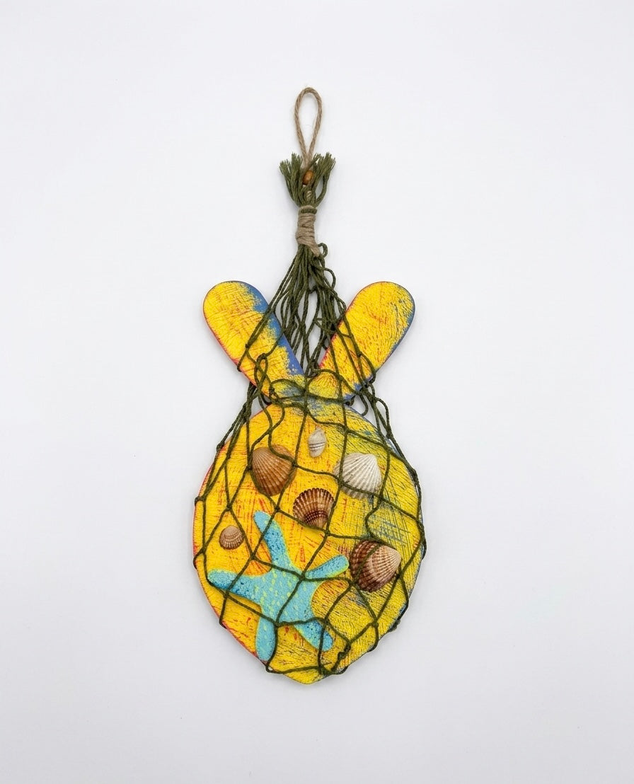 Coastal Fish Net Wall Decor