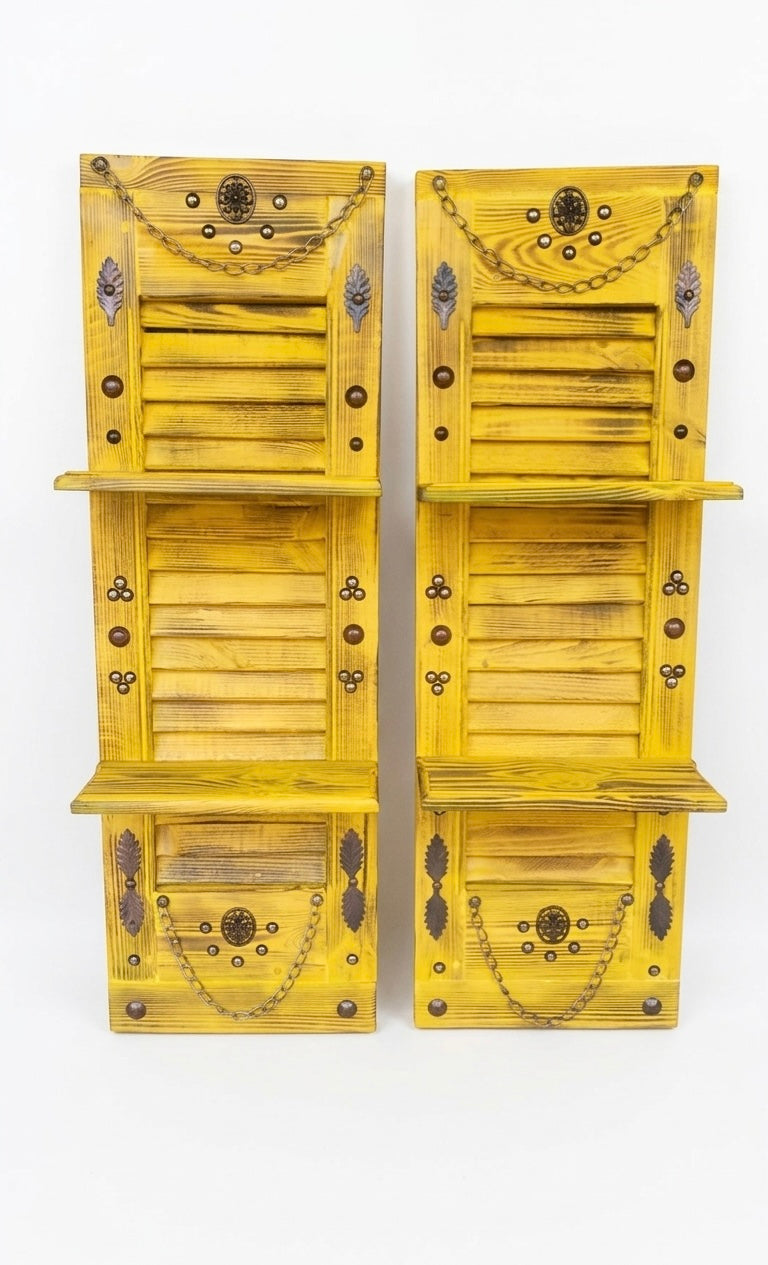Aura Shutter Wall Shelves