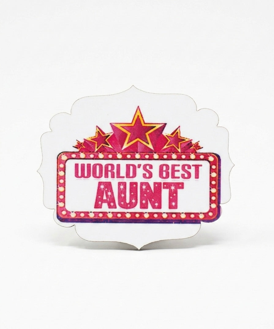 Wooden Mother's Day Mini Fridge Magnets