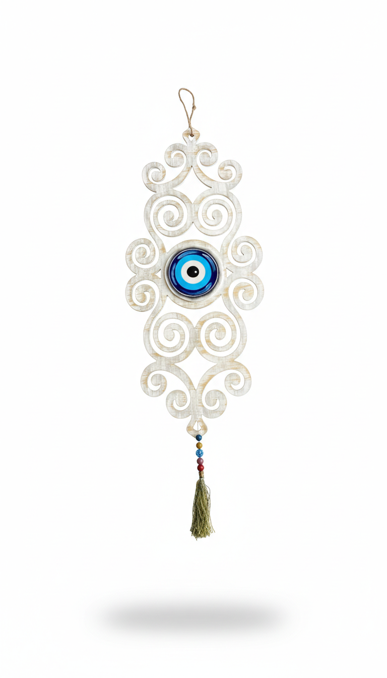 Grand Ornate Evil Eye Wall Statement