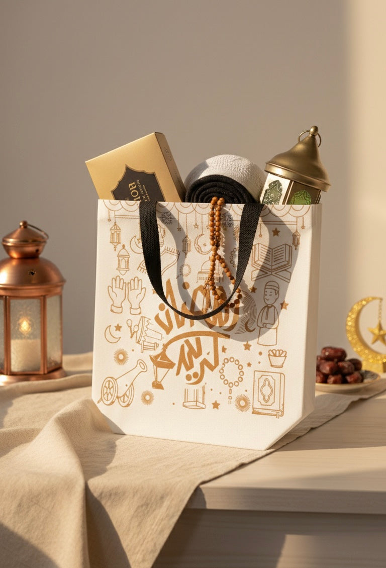 Ramadan Kareem Canvas Gift Bag