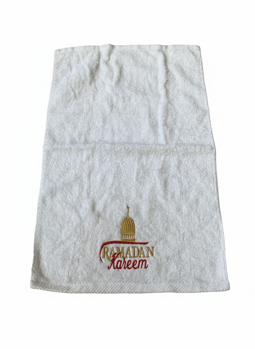 Ramadan Kareem Embroidered Hand Towel