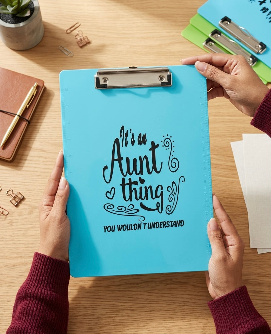 Acrylic Clipboards – Designs for Coaches, Managers, and Aunts