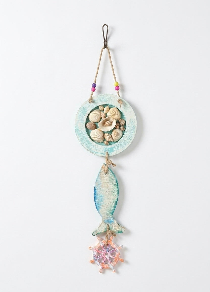 Handcrafted Coastal Wooden Wall Hanging – Maritime Series