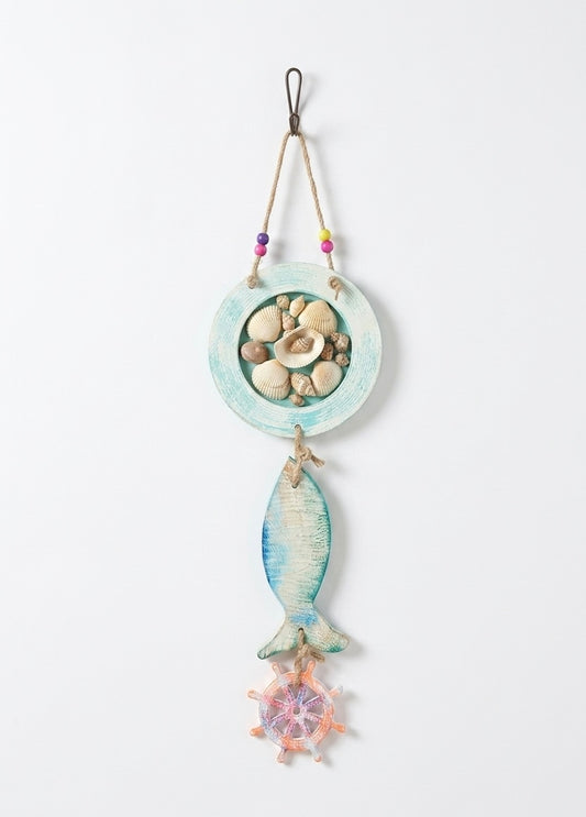 Handcrafted Coastal Wooden Wall Hanging – Maritime Series
