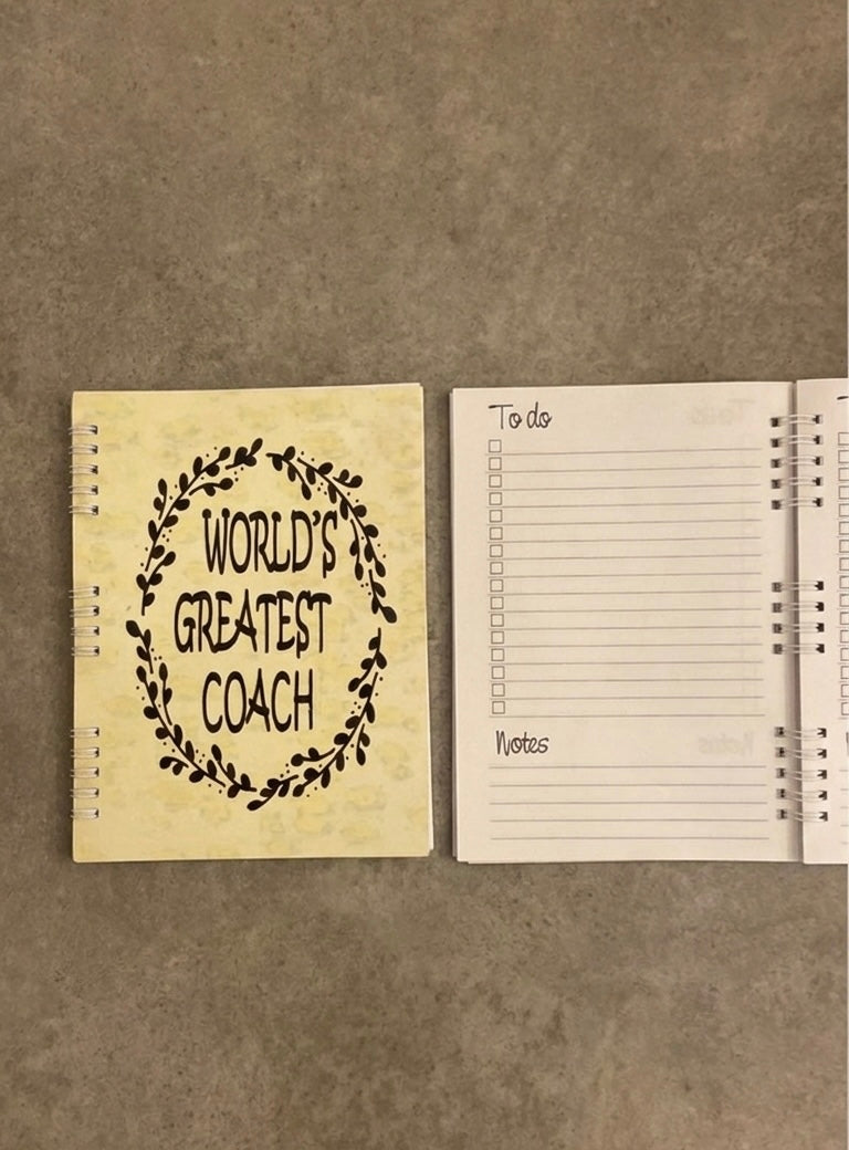 Notebook to do list