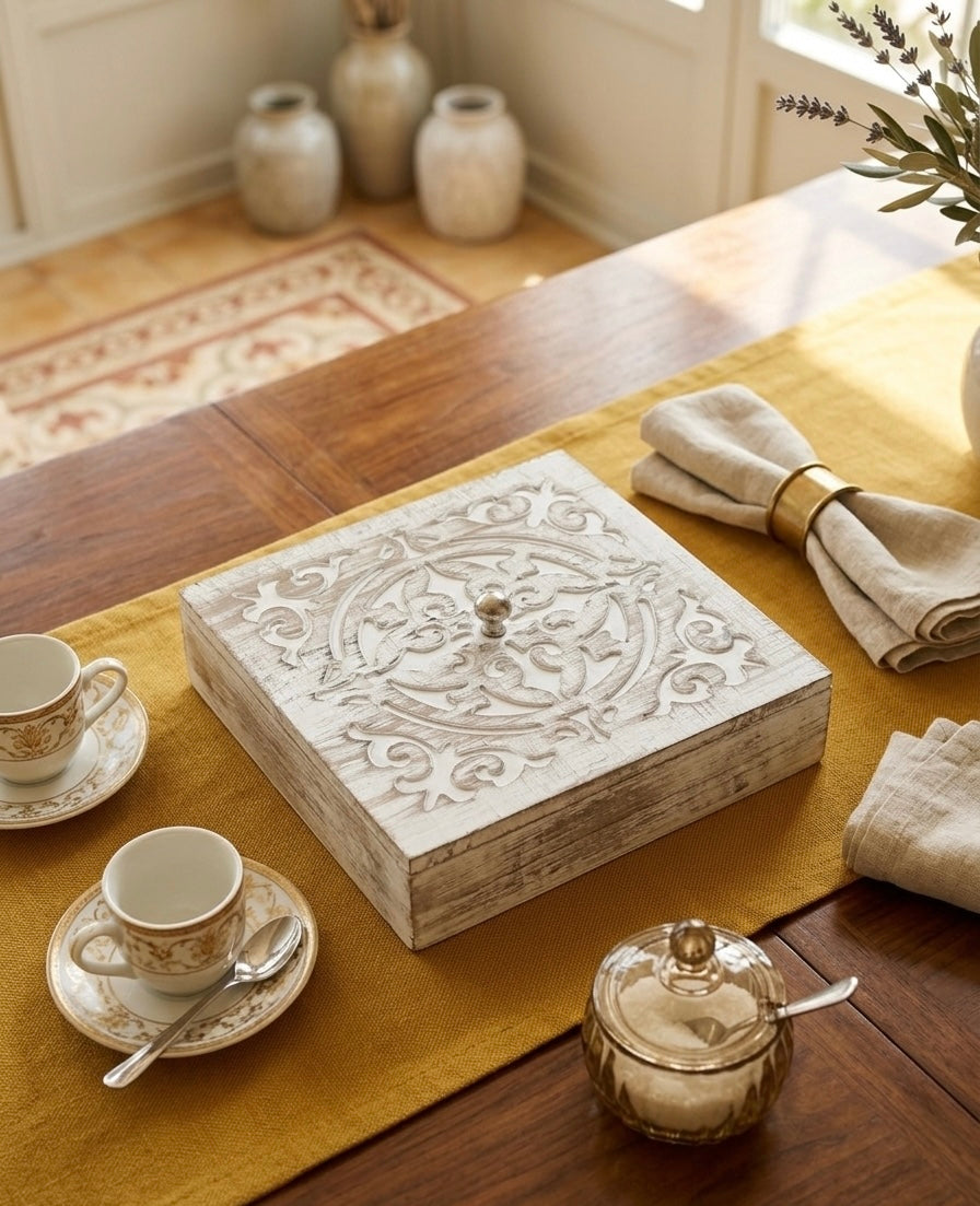 Antique Arabesque Multi-Purpose Decorative Box