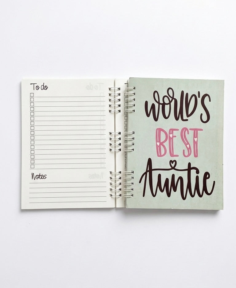 Notebook to do list