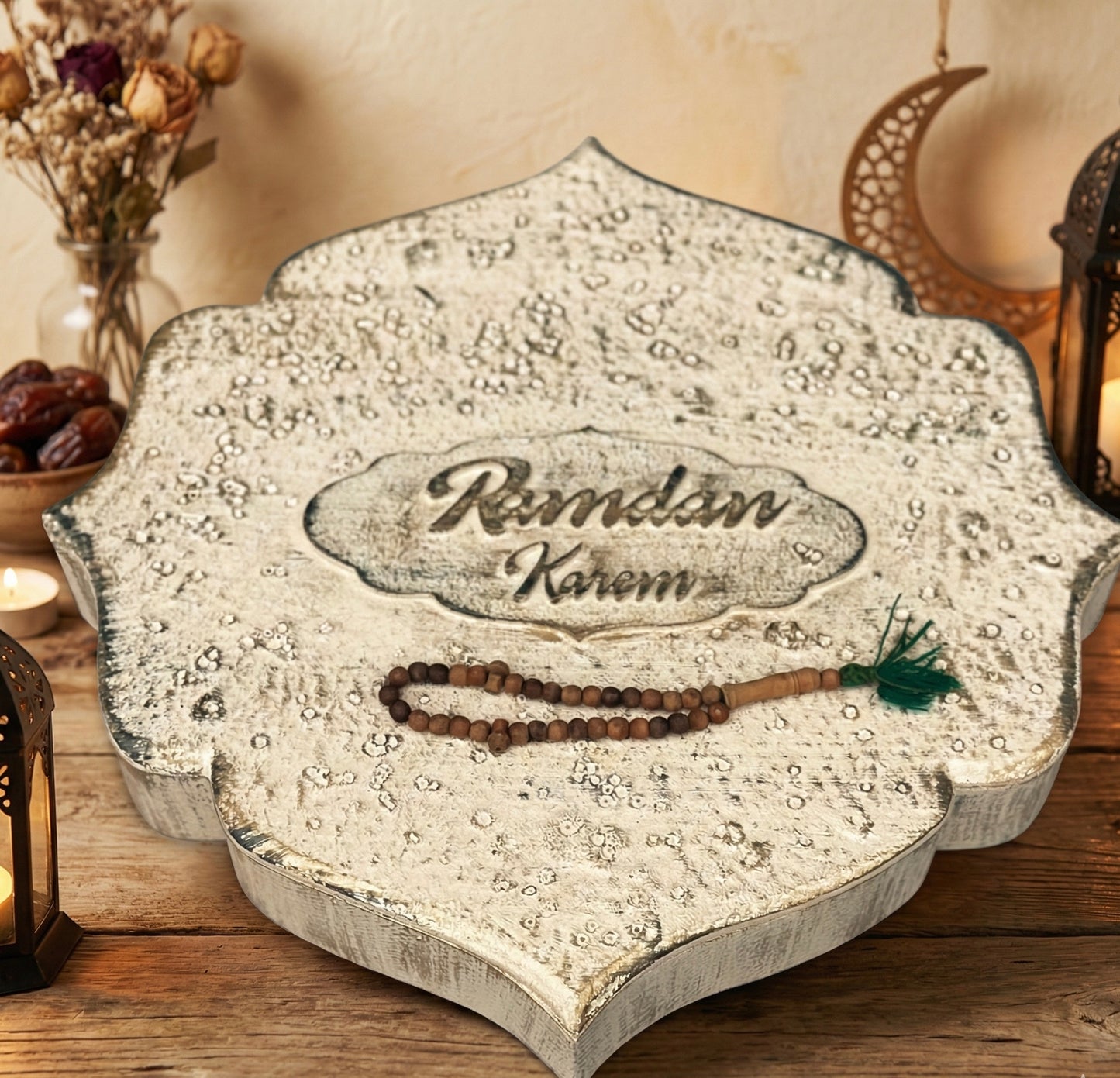 Artisan Distressed Calligraphy Keepsake
