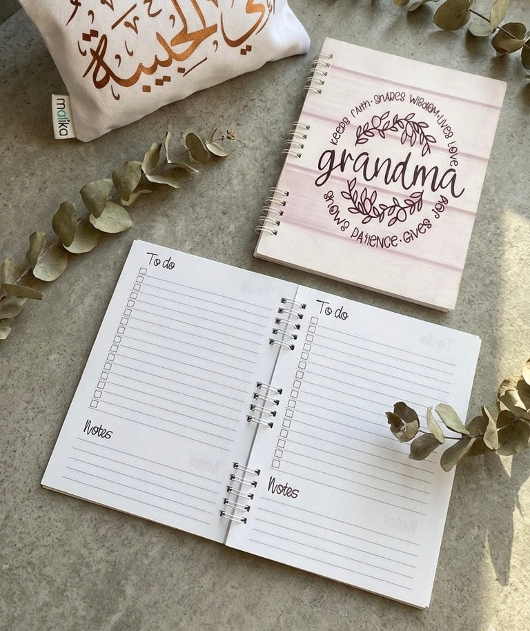 Notebook to do list