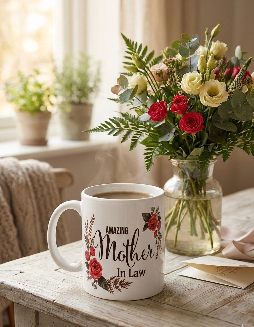 Elegant Mother’s Day Ceramic Mug – Multi-Design Collection for Her (and Him!)