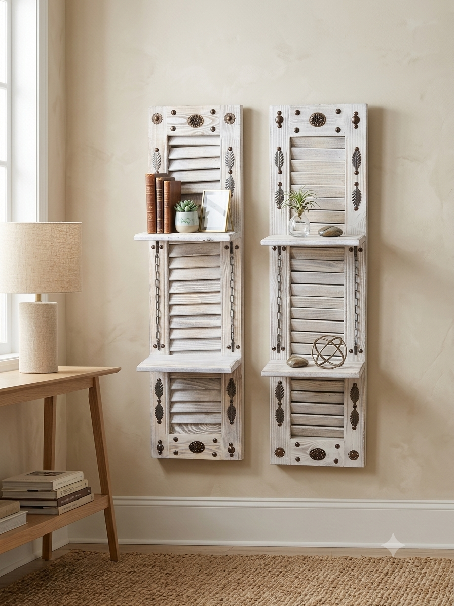 BIG Aura Shutter Wall Shelves