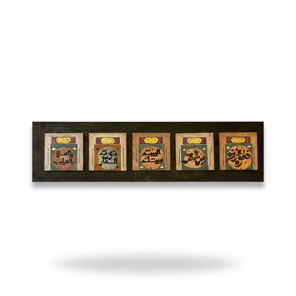 Heritage Calligraphy Wall Panel