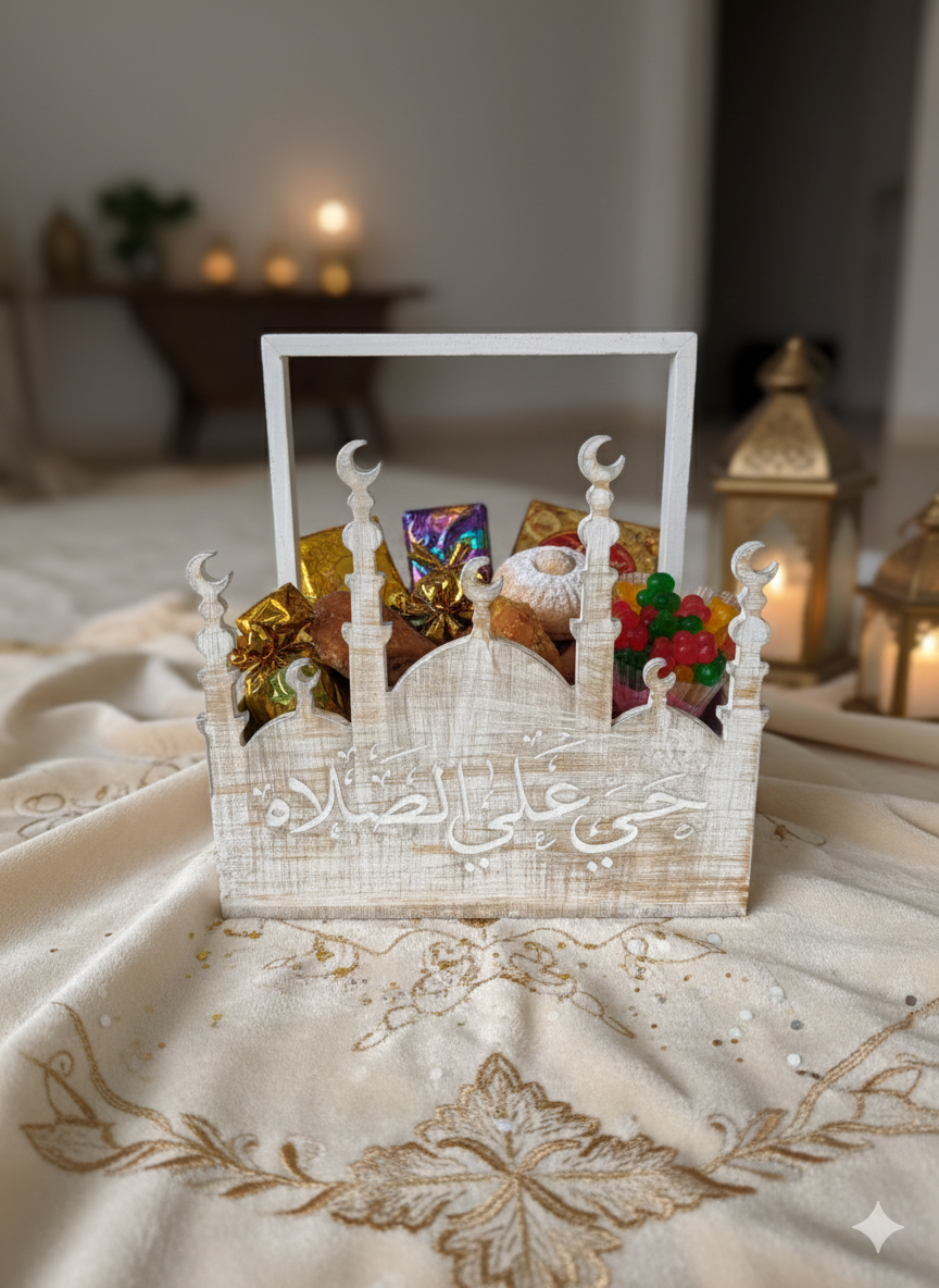 Wooden Prayer Organizer – Masjid Design