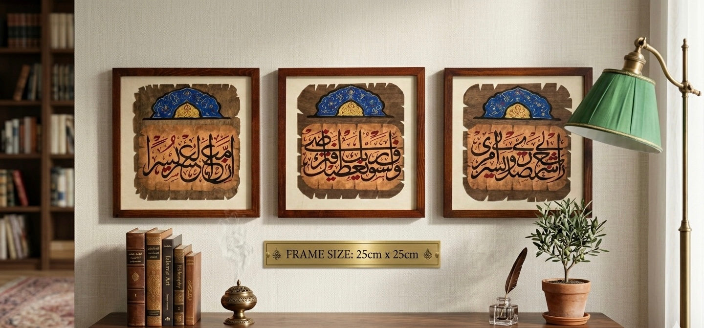The Triptych Collection: Hand-Finished Calligraphy Set