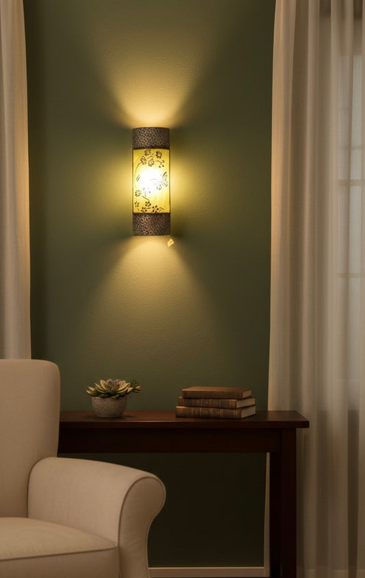 Artisan Nature Metal Wall Sconce