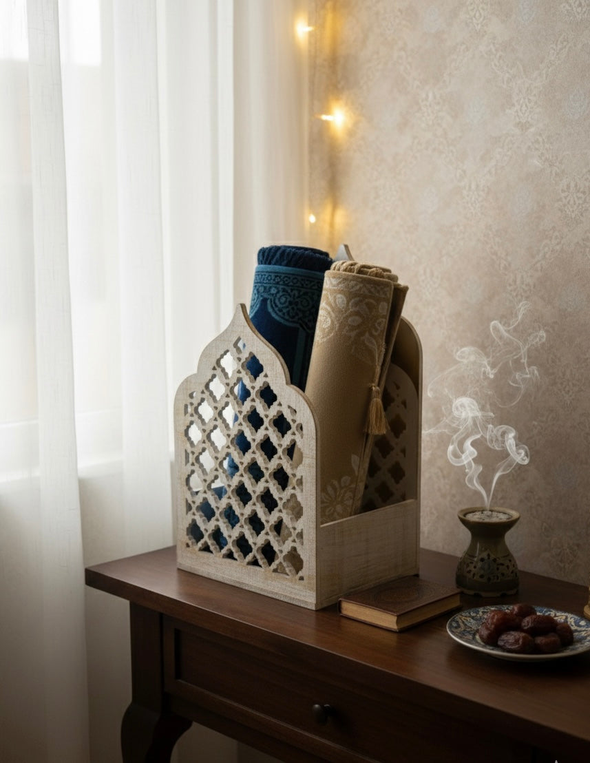 Islamic Prayer Mat & Adherence Cloth Holder