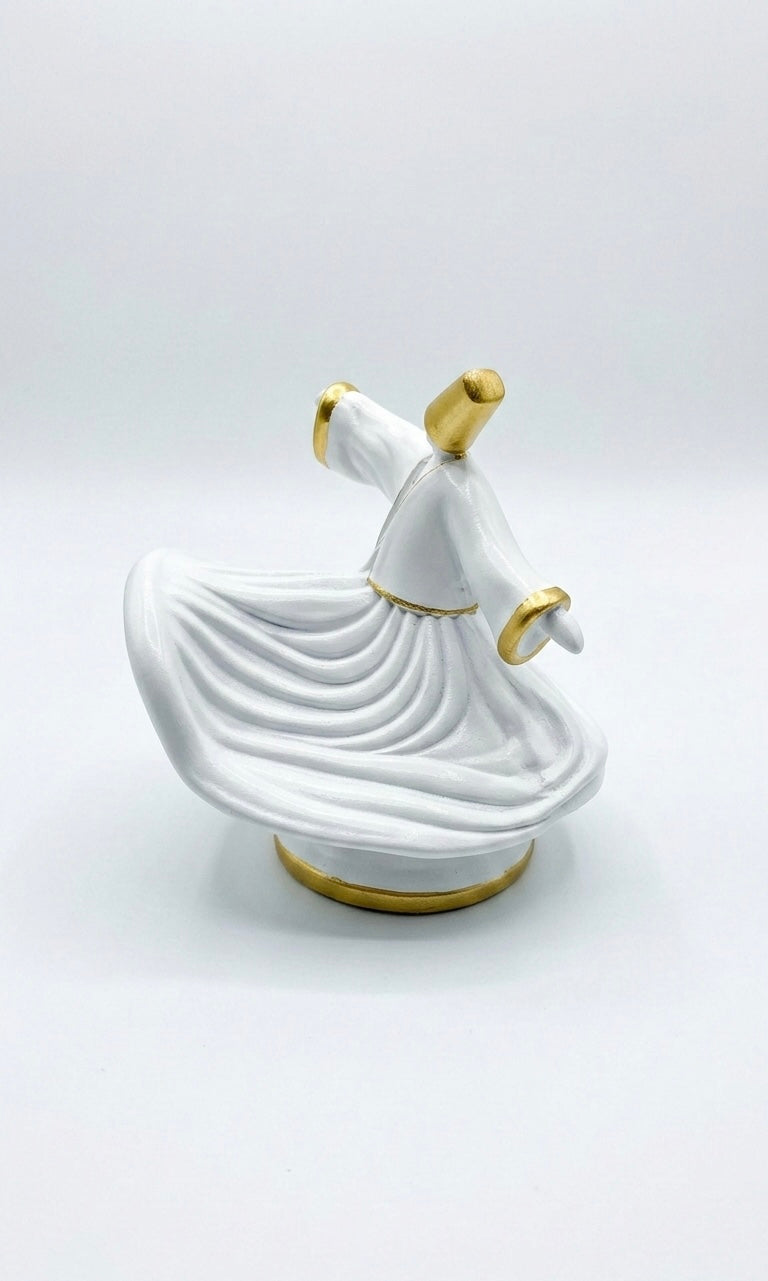 Handcrafted Porcelain Whirling Dervish Figurine – (20 cm)