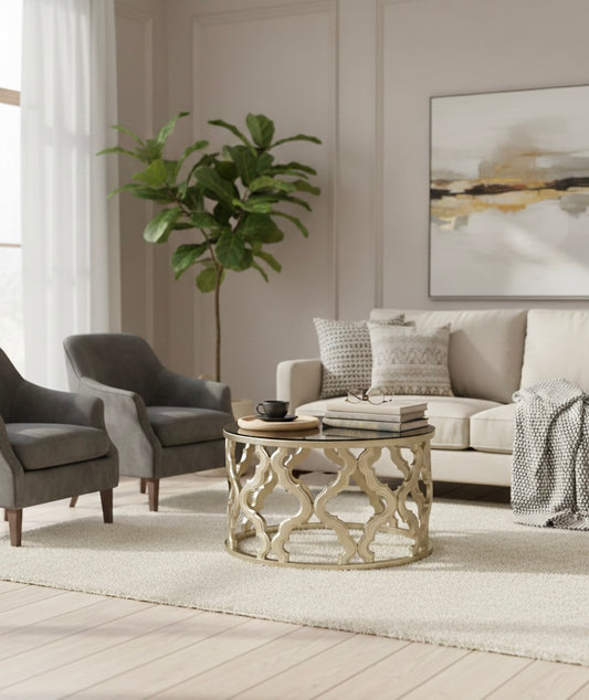 Arabesque Lattice Coffee Table