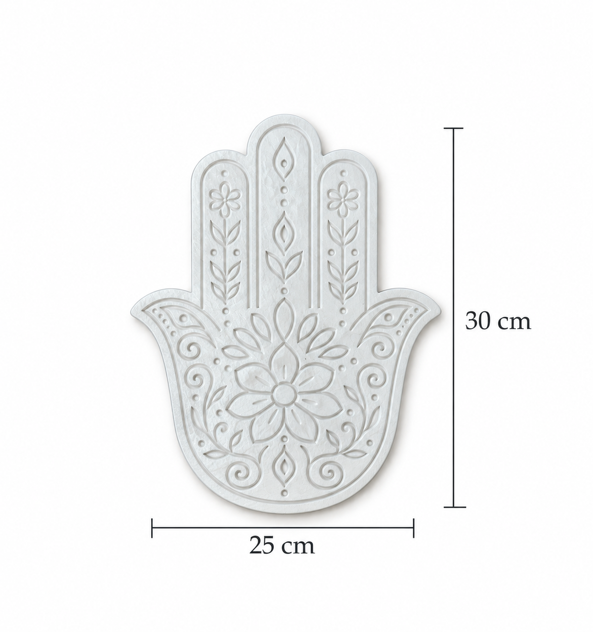 Sacred Hamsa Hand Tabletop & Wall Art Accent