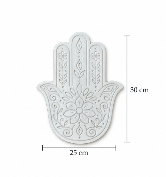 Sacred Hamsa Hand Tabletop & Wall Art Accent