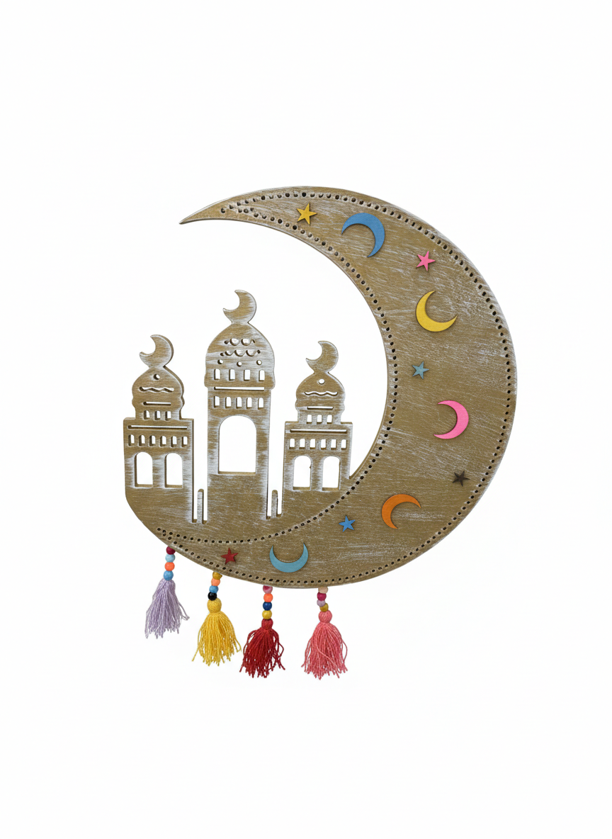 The Lunar Mosque Wall Hanging