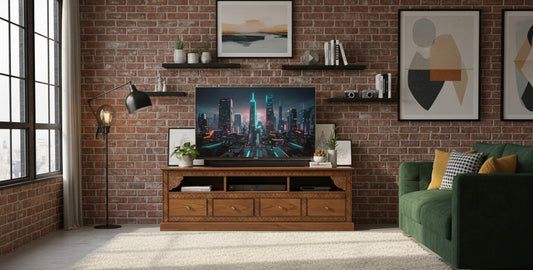 Handmade Arabesque TV Unit