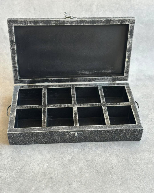 Signature Carved Tea Box